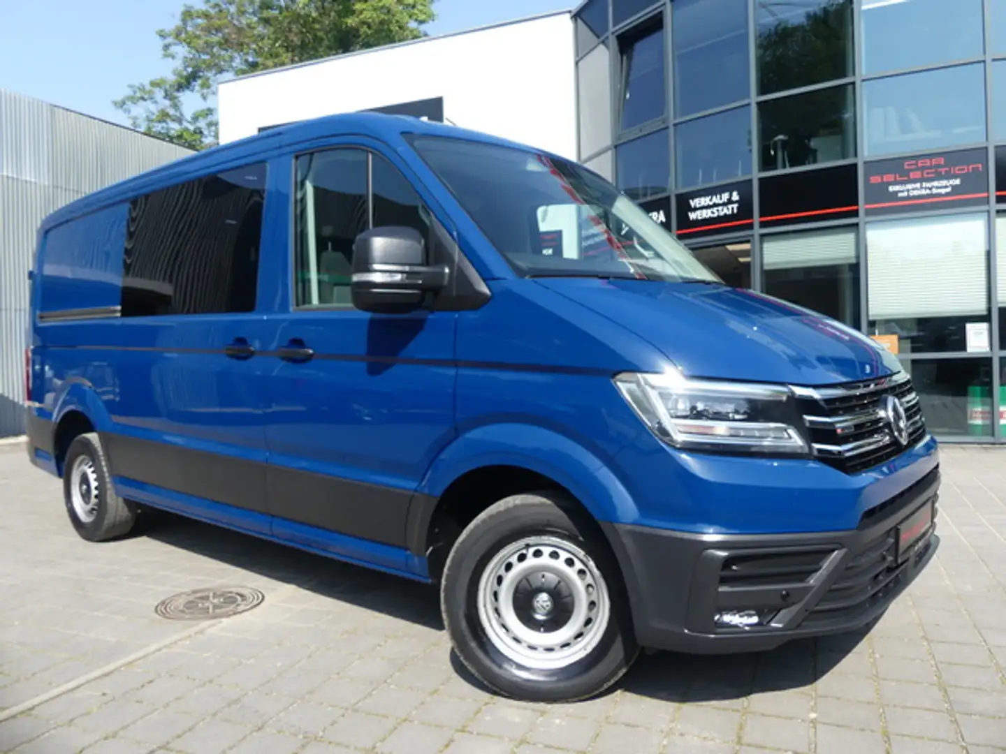 Volkswagen Crafter Kasten 35  2.0 TDI 4Motion ACC/LED/STHZ/AHK/KAM Синій - 1