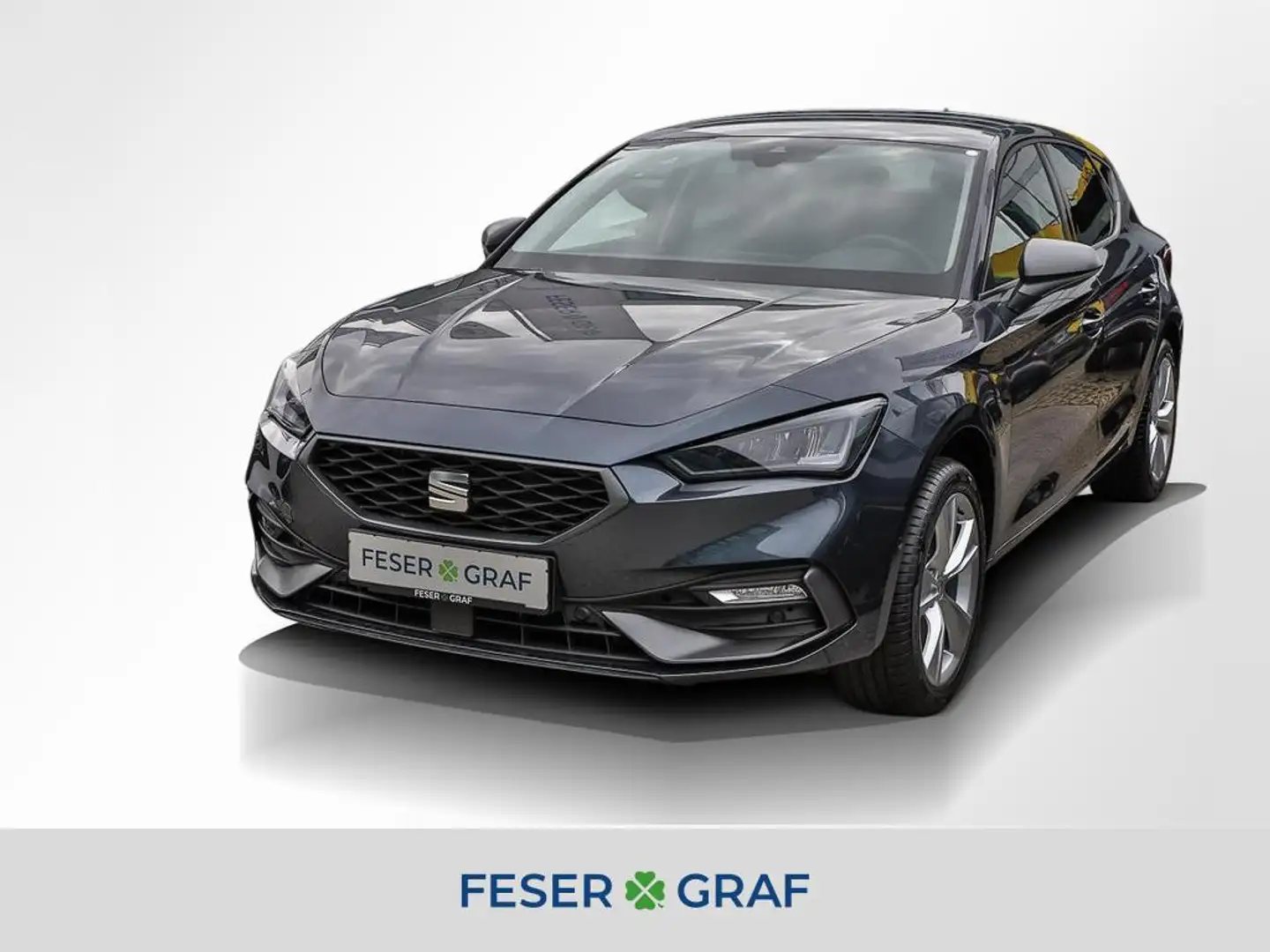 SEAT Leon 1.5 TSI FR CarPlay LED RüKa Sitzh. Grau - 1