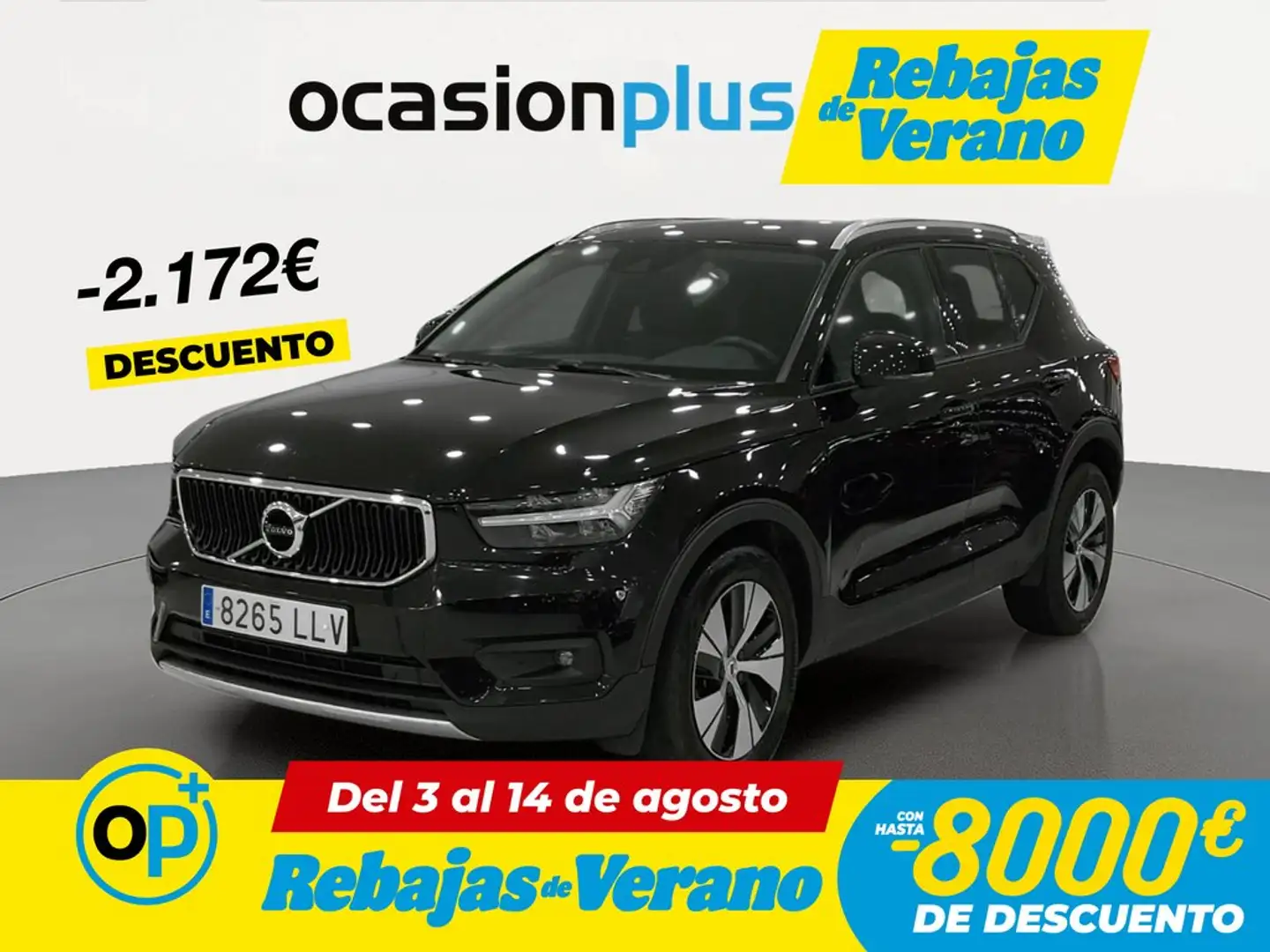 Volvo XC40 T3 Business Plus Negro - 1