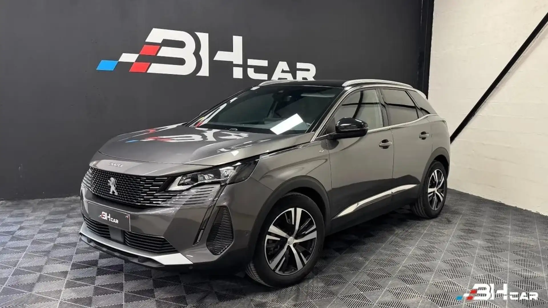 Peugeot 3008 GENERATION-II 1.5 BLUEHDI 130 GT EAT BVA START-STO Gris - 1