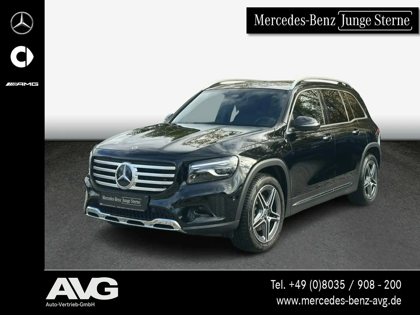 Mercedes-Benz GLB 200 GLB 200 d 4M Progressive Pano Multibeam Park RF Noir - 1