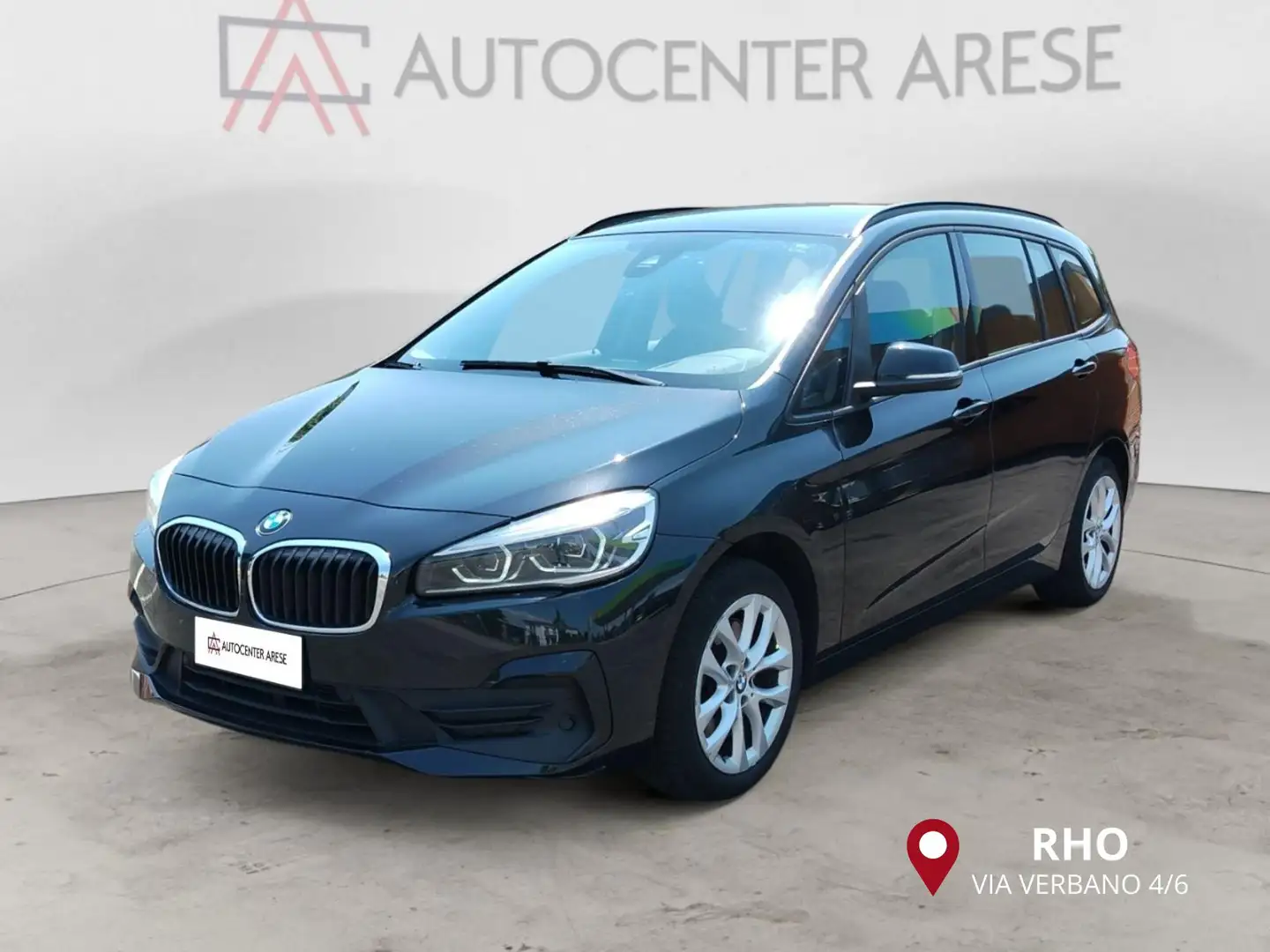 BMW 218 d Gran Tourer Business AUTO Nero - 1