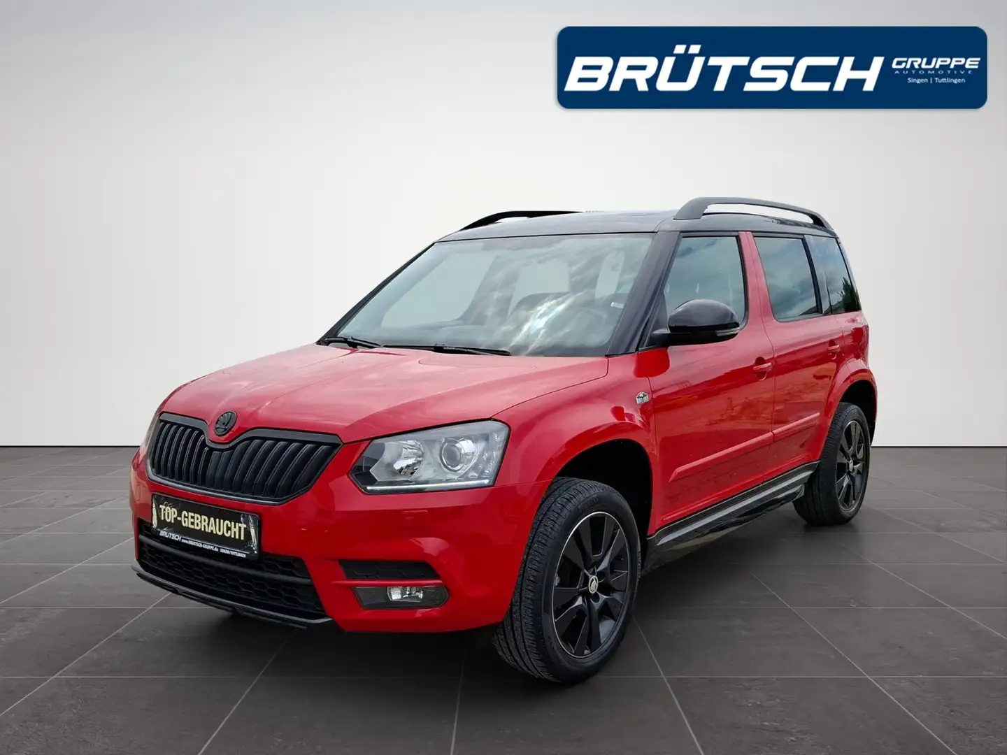 Skoda Yeti Monte Carlo 1.4 TSI KLIMA / PANORAMA / AHK / SITZH Rosso - 1