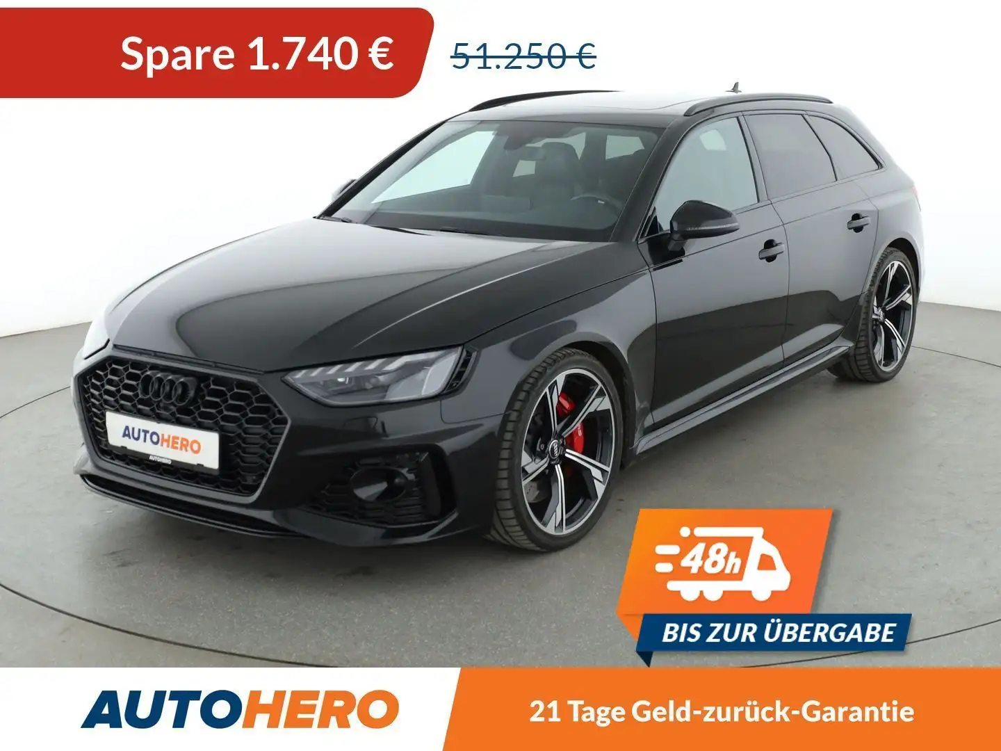 Audi RS4 2.9 TFSI quattro Aut.*MATRIX*PANO*ACC*B&O*VC*NAVI* Schwarz - 1