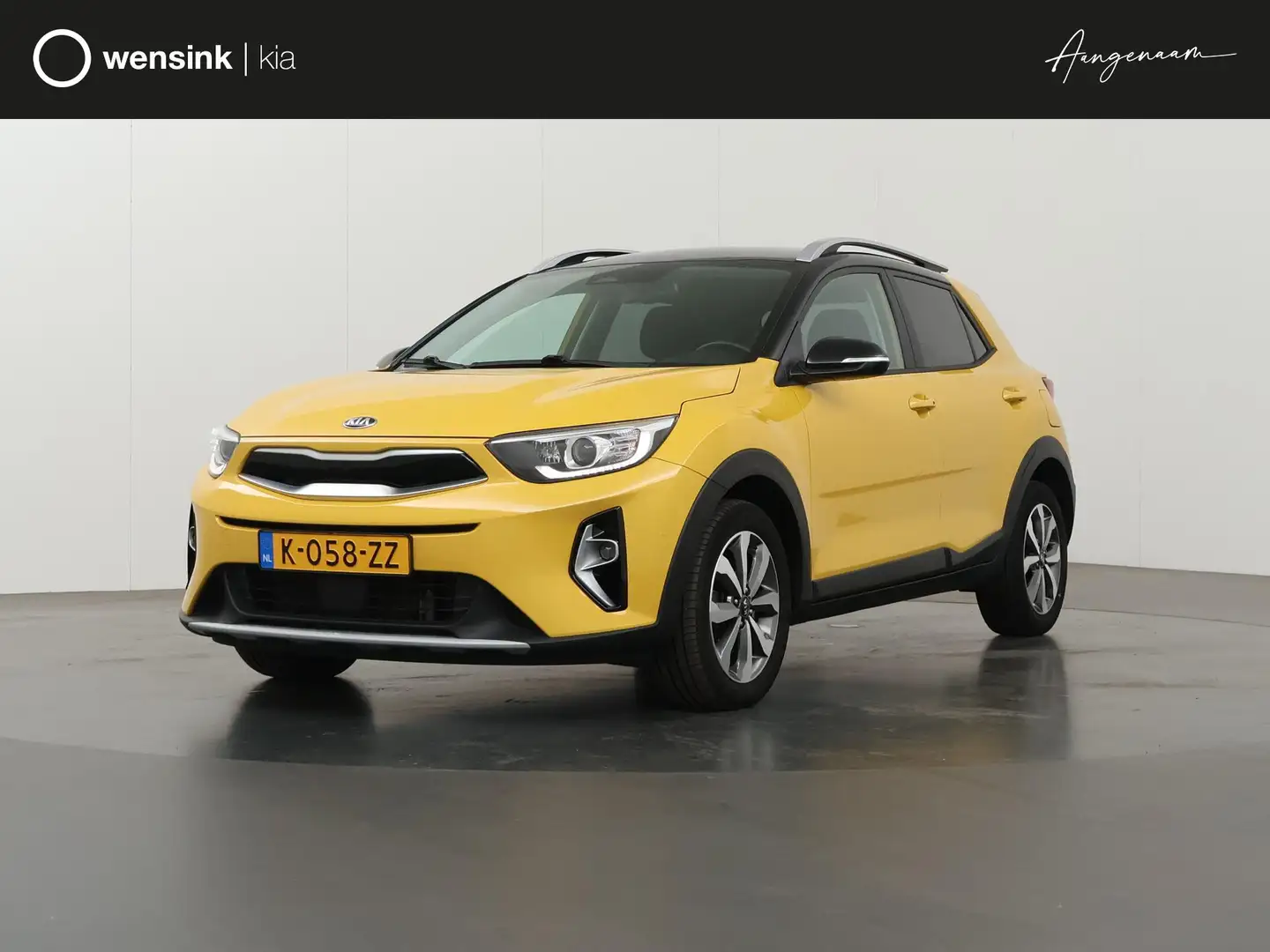 Kia Stonic 1.0 T-GDi MHEV DynamicPlusLine | Keyless go | Clim Jaune - 1