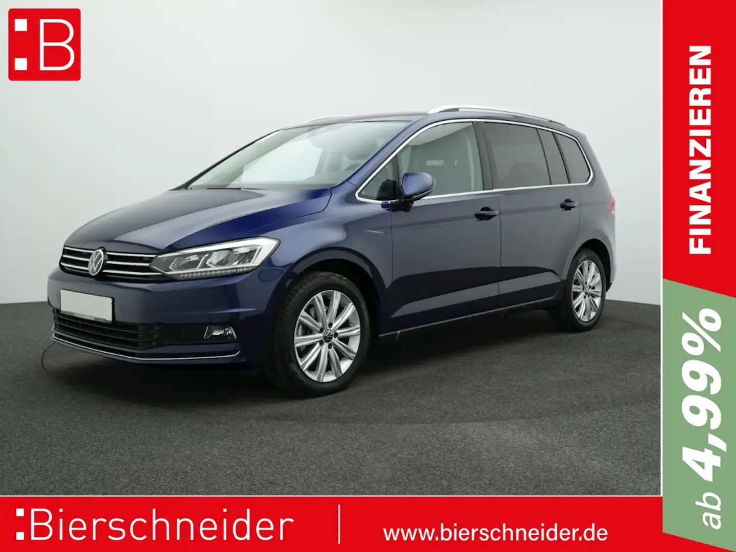Volkswagen Touran 2.0 TDI DSG Highline 7-S. KINDERSITZ NAVI Blau - 1