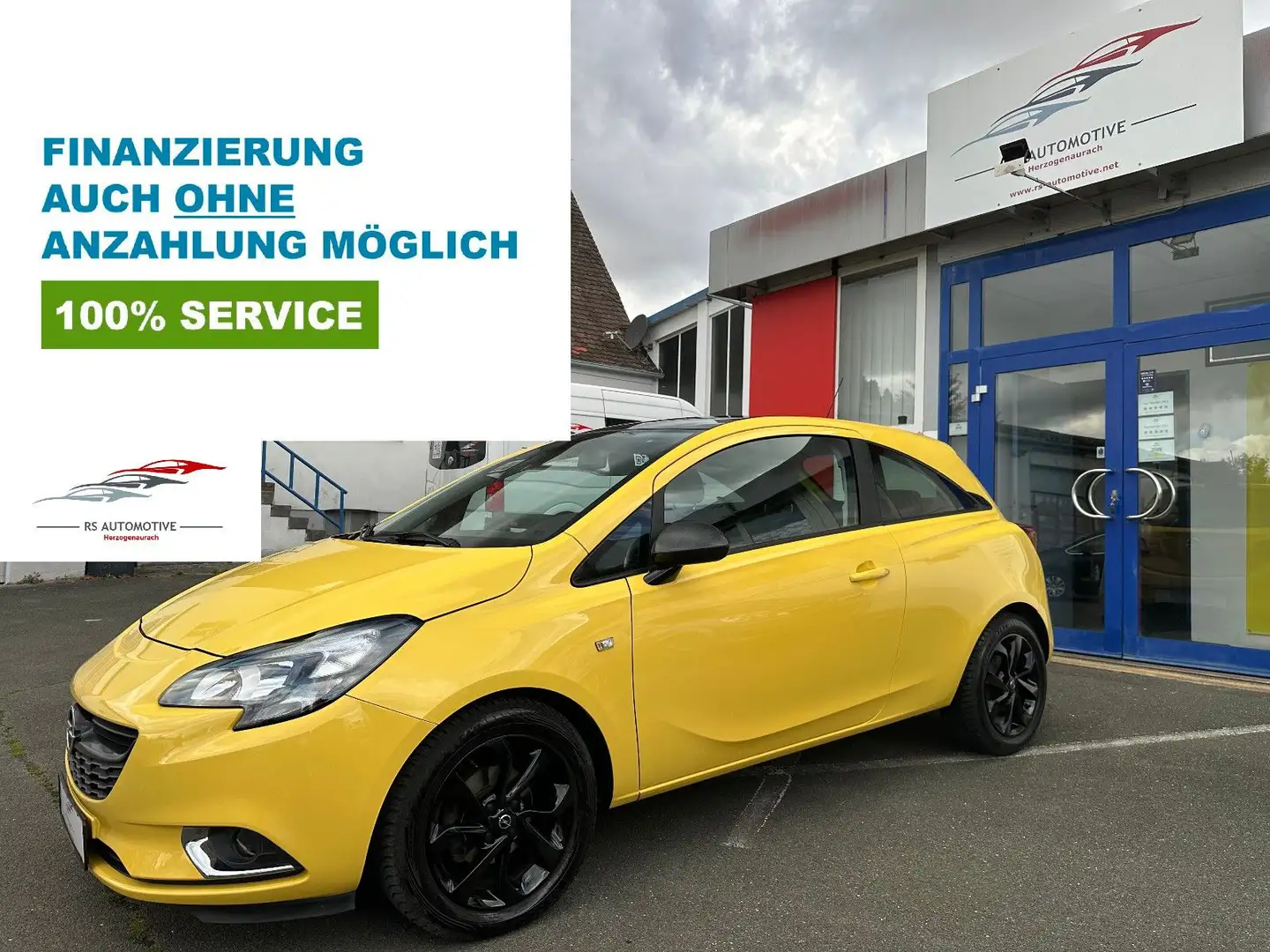 Opel Corsa E Color Edition 1.4 Automatik OPC*2.Hd*PDC Gelb - 1