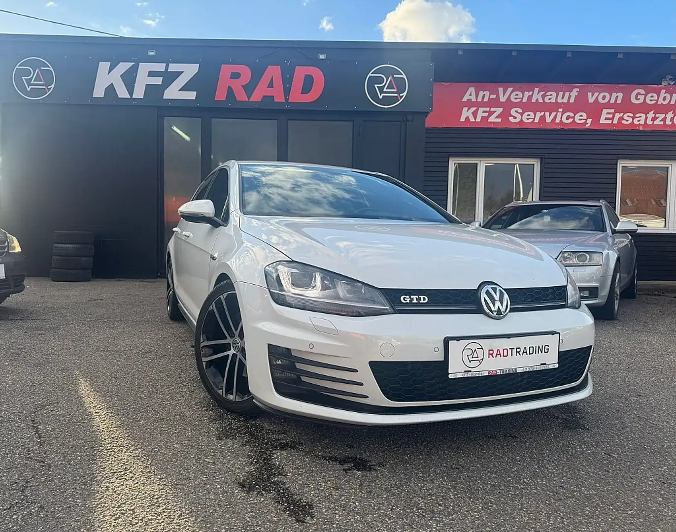 Volkswagen Golf GTD 2,0 TDI *STANDHEIZUNG* *SHZ* Weiß - 2