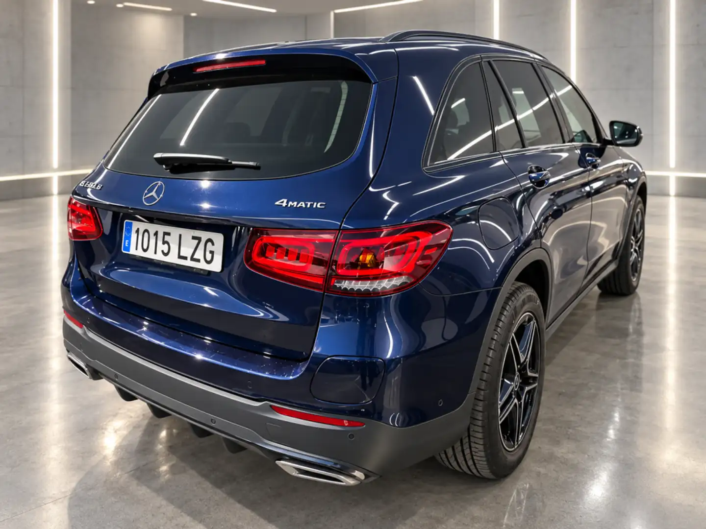 Mercedes-Benz GLC 300 300de 4Matic 9G-Tronic Azul - 2