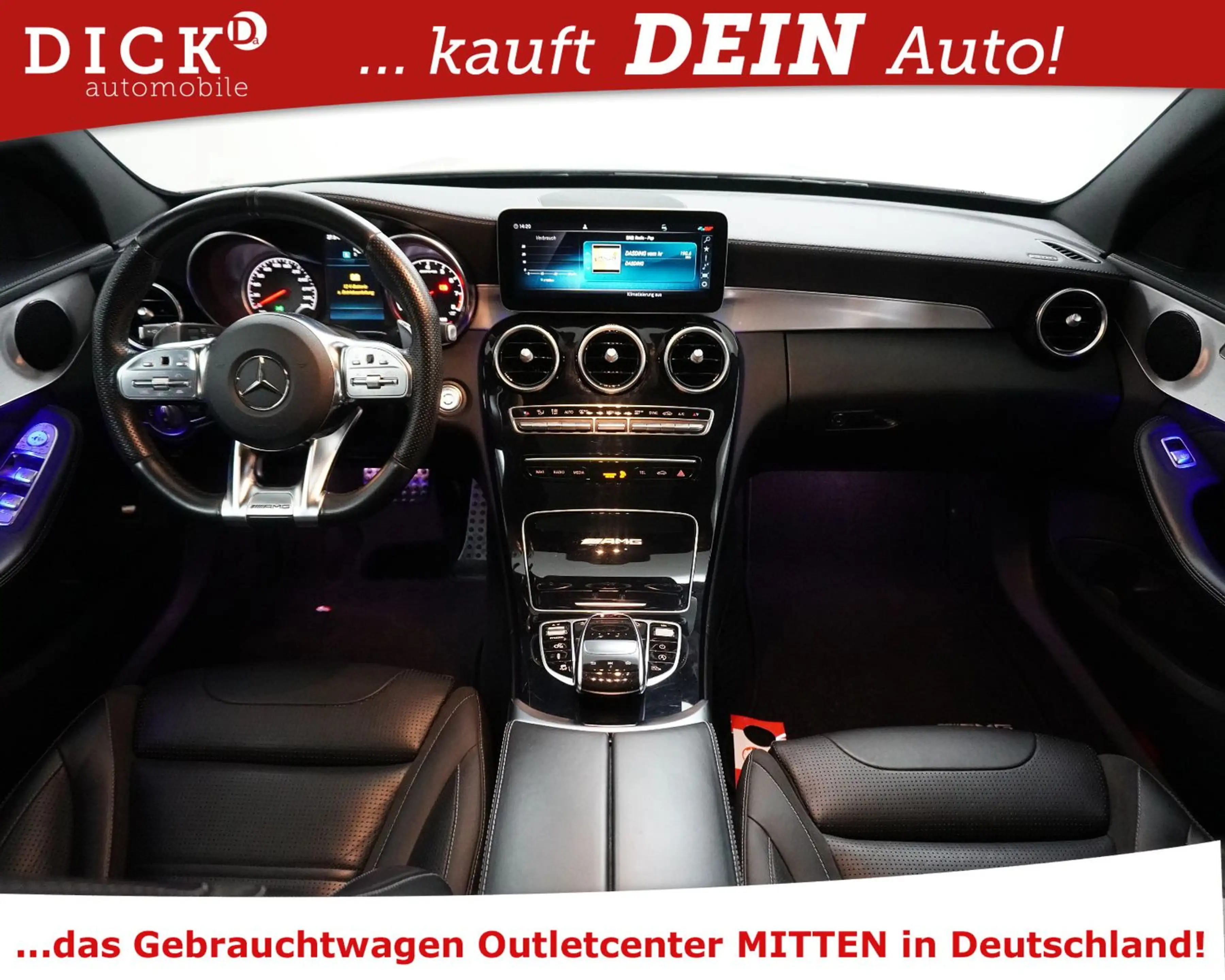 Mercedes-Benz C 63 AMG C63 AMG CARBON+PANO+MEMO+KAM+MULTIB+NAPPA+COMAN — photo 11