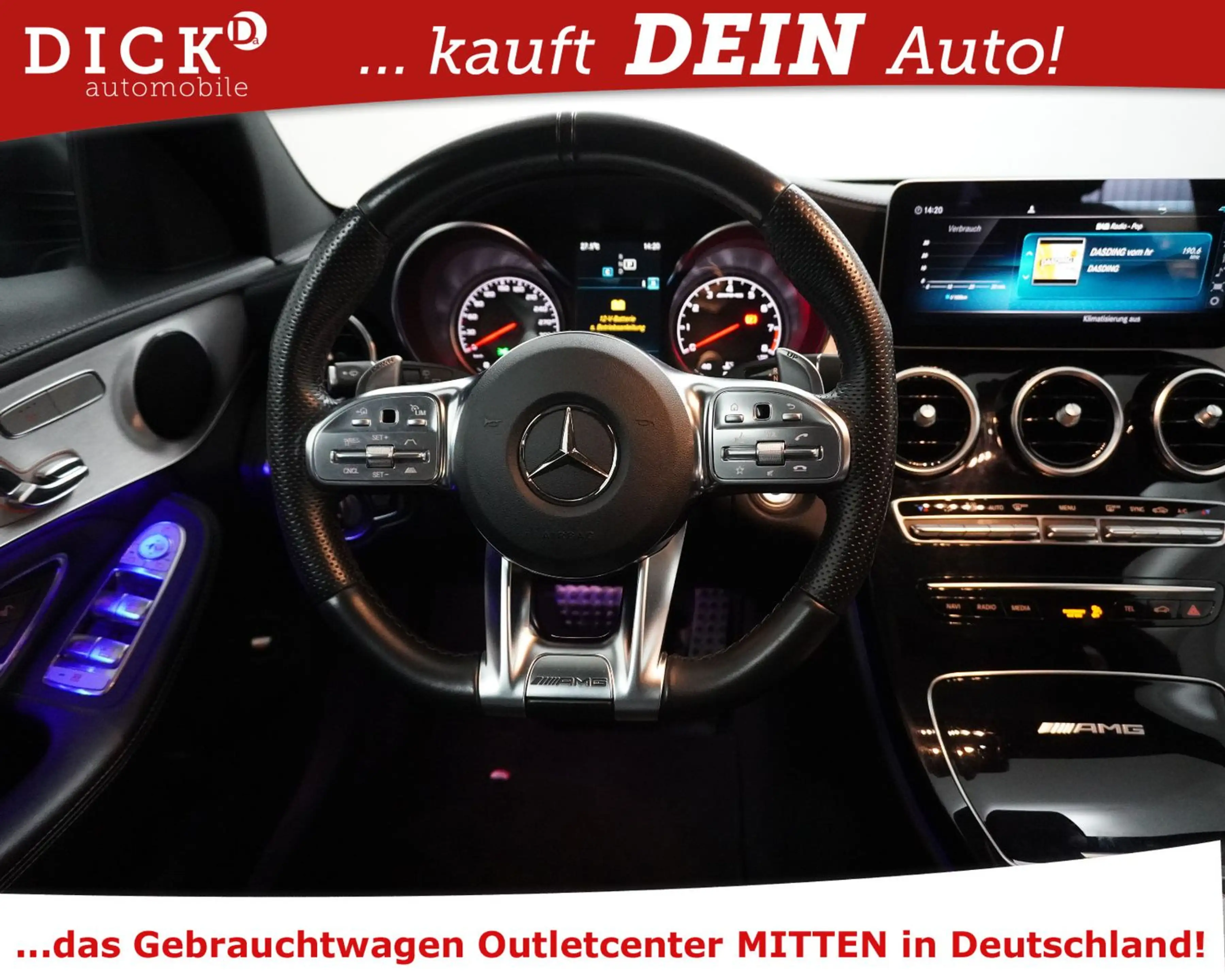 Mercedes-Benz C 63 AMG C63 AMG CARBON+PANO+MEMO+KAM+MULTIB+NAPPA+COMAN — photo 15
