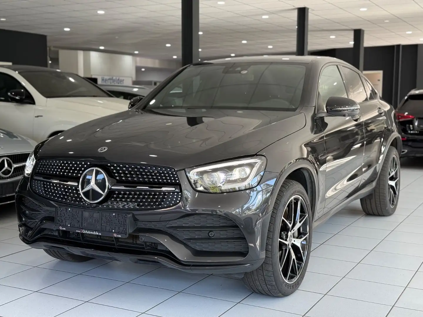 Mercedes-Benz GLC 300 de Coupe 4M*AMG*360*MBEAM*AHK*CARPLAY*NIG Gris - 1