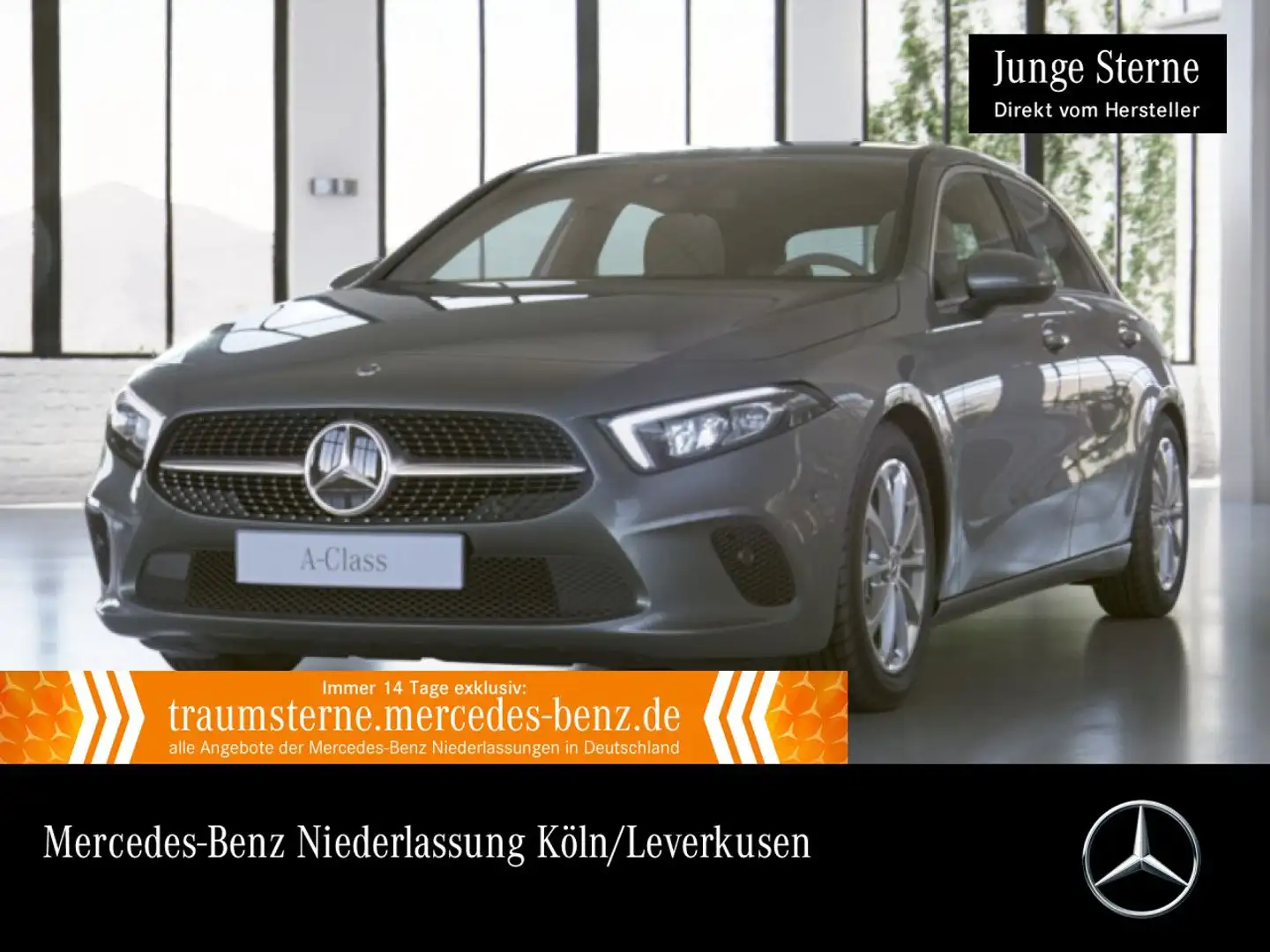 Mercedes-Benz A 200 PROGRESSIVE+LED+7G Grau - 1