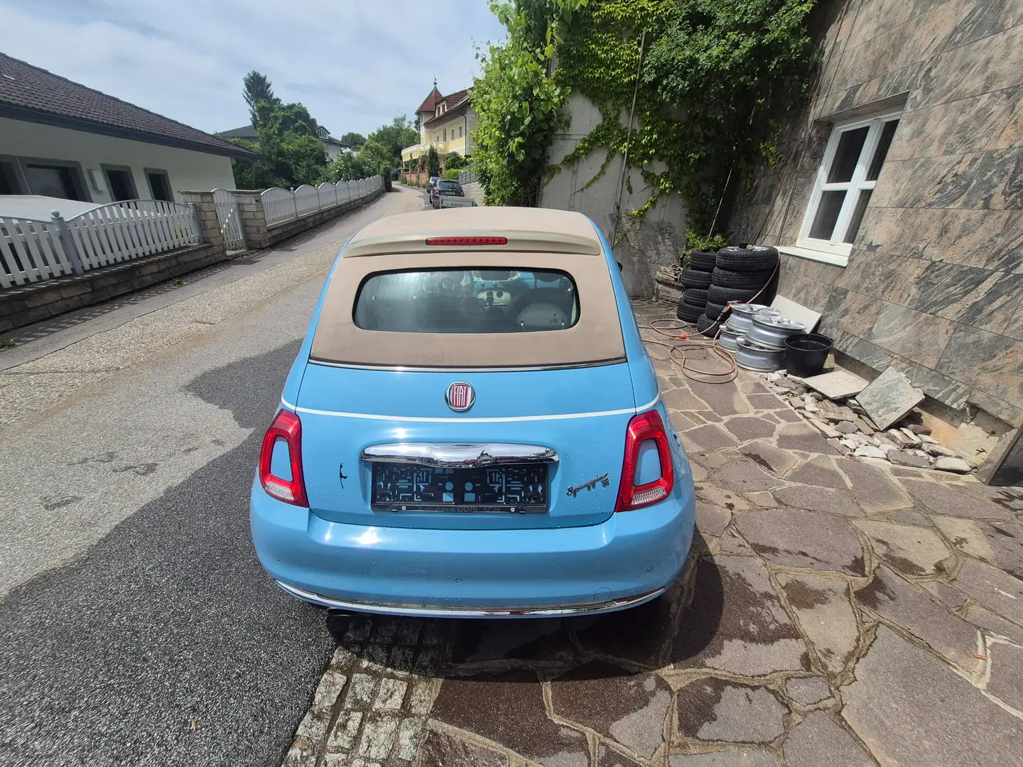 Fiat 500C 500C 1,2 Fire 70 500 Spiaggina ´58 500 Spiaggina ´58 Blau - 2