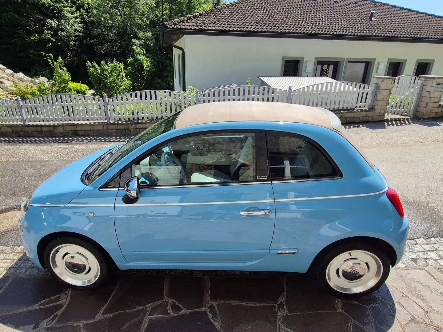 Fiat 500C 500C 1,2 Fire 70 500 Spiaggina ´58 500 Spiaggina ´58 Blau - 1