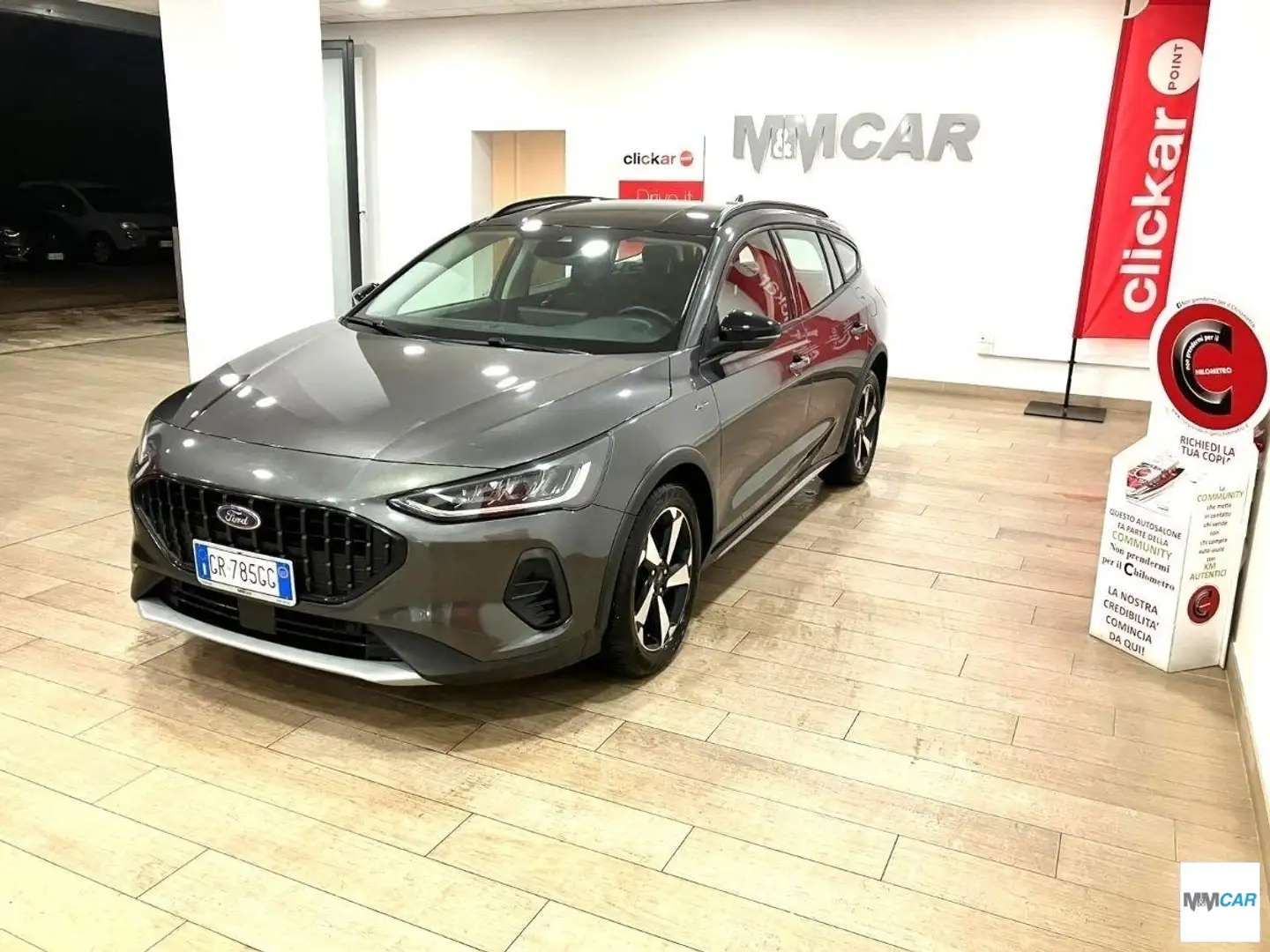 Ford Focus 1.0 EcoBoost 125CV SW Active Grigio - 2