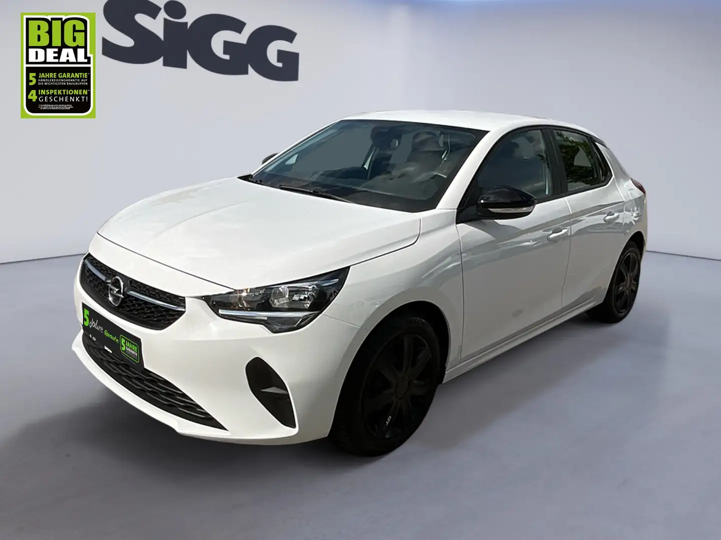 Opel Corsa F 1.2 Turbo Edition Navigation Wenig KM Wit - 2
