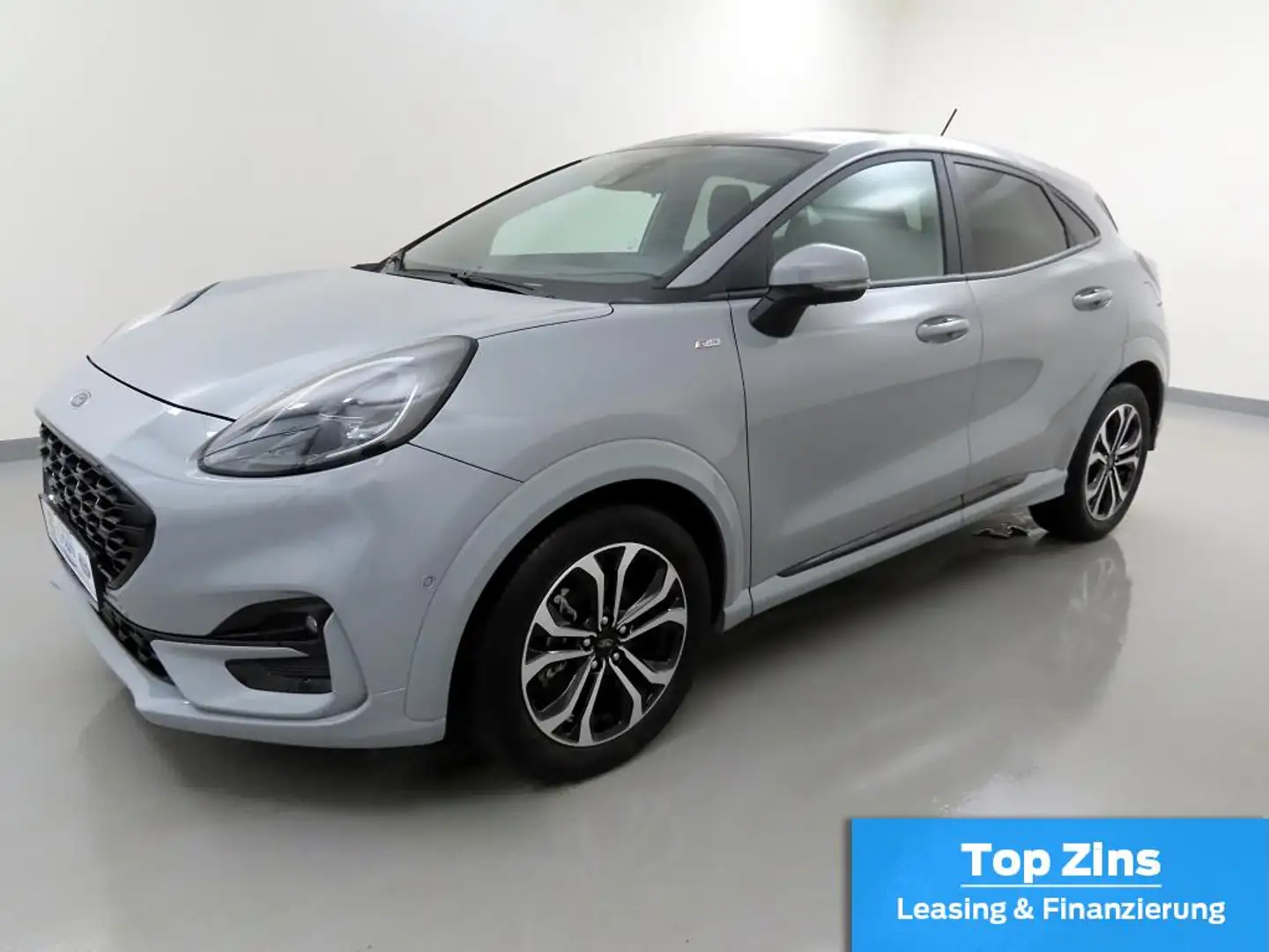 Ford Puma 1.0 M-Hybrid Aut. ST-Line AHK+iACC Сірий - 2
