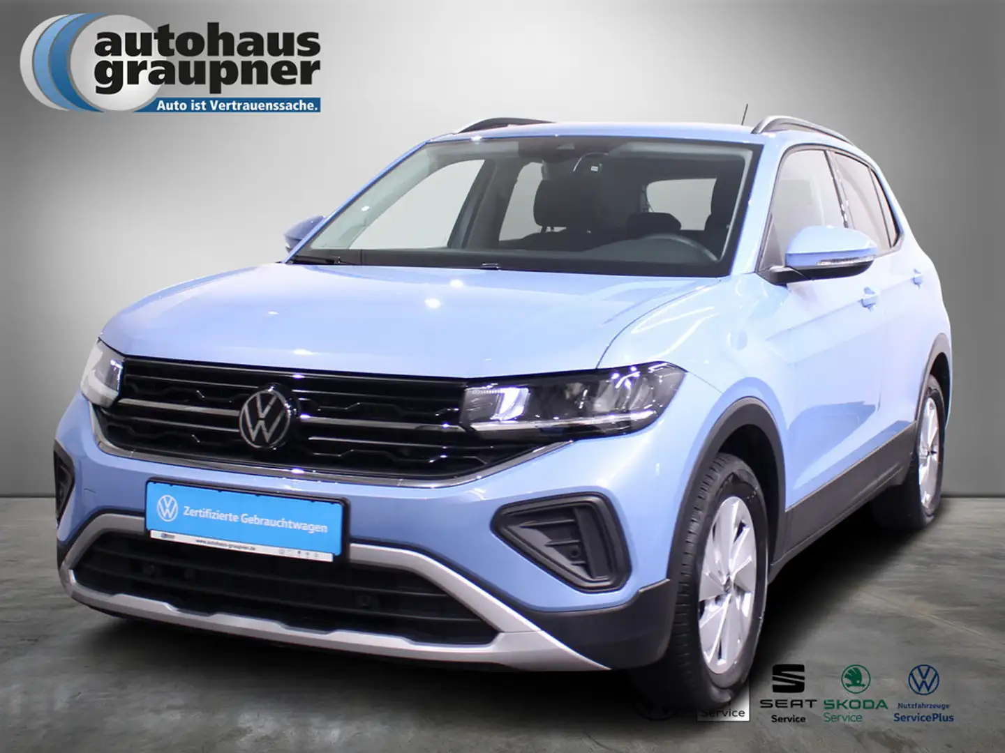 Volkswagen T-Cross 1.0 TSI Life PDC SHZ NAVI ACC LED - 1