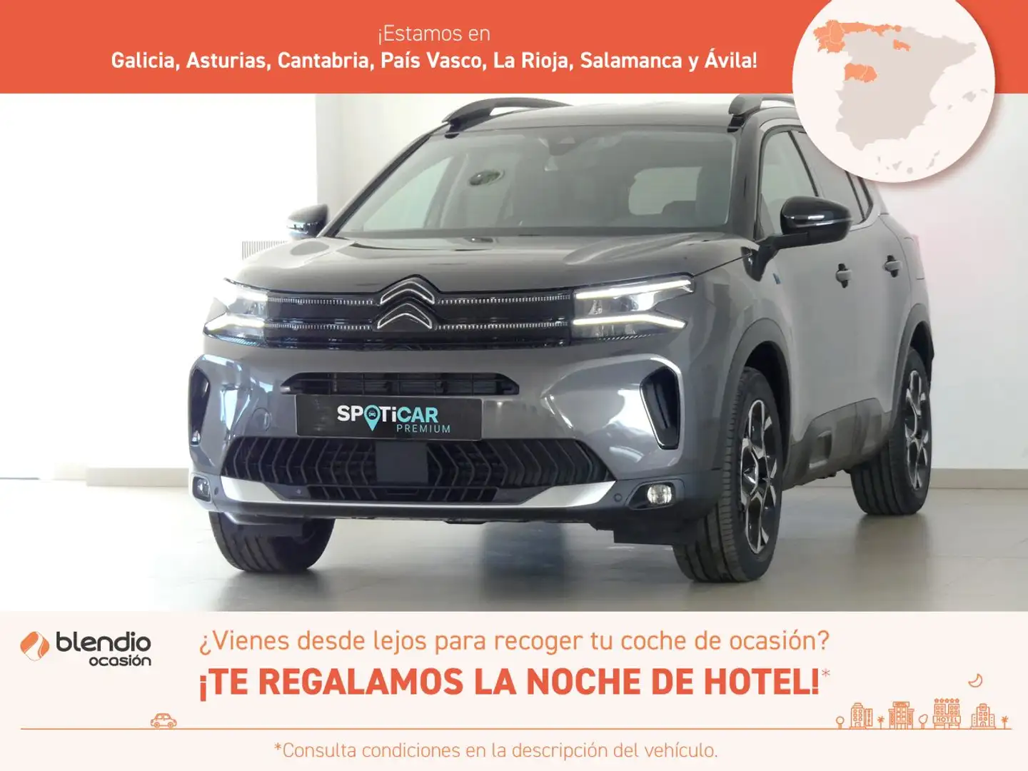 Citroen C5 Aircross 1.6 PHEV 180 FEEL PACK AUTO 180 5P Gri - 1