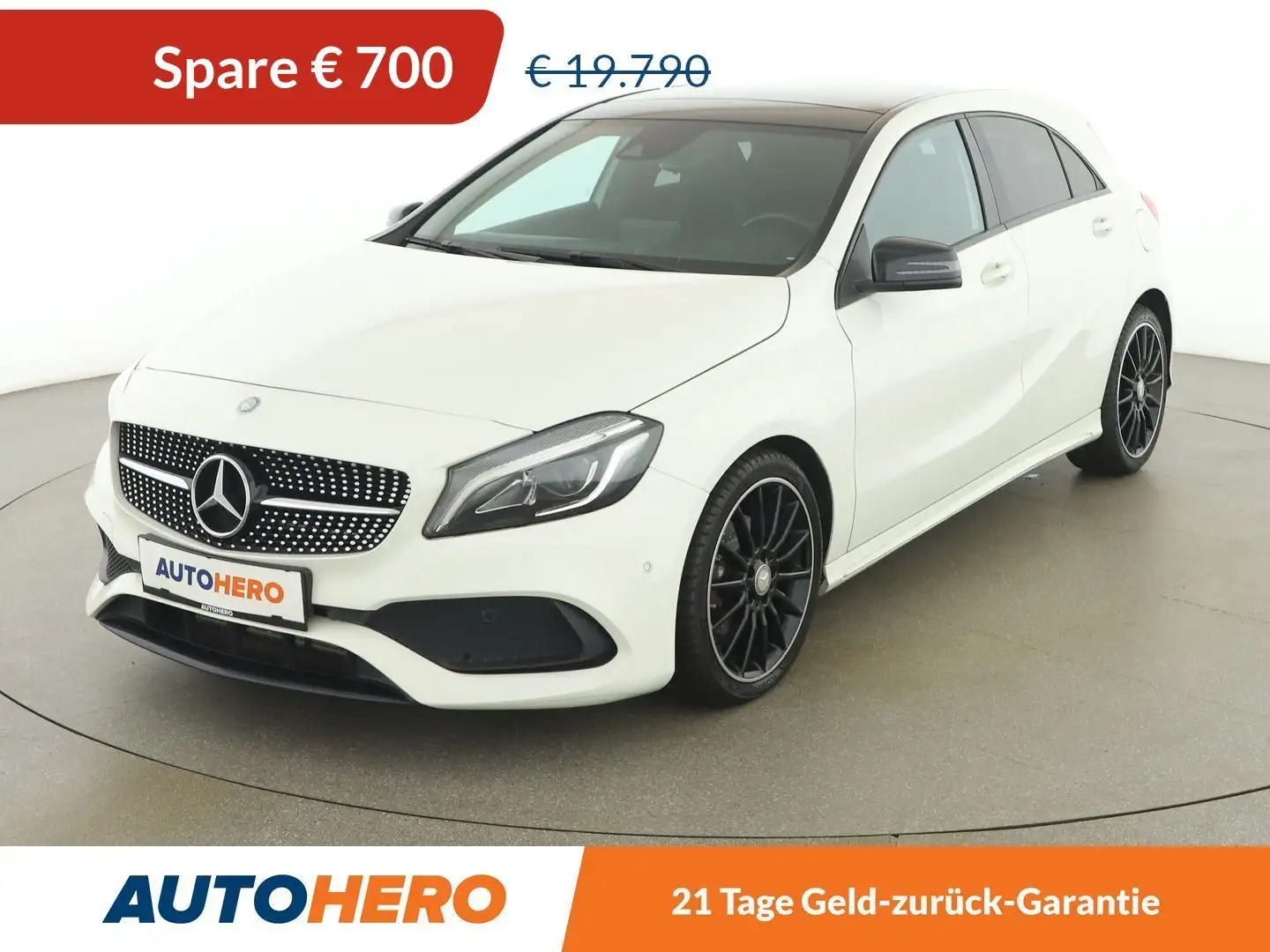 Mercedes-Benz A 200 A 200 CDI 4Matic AMG Sport Aut.*PANO*SHZ*NAVI* Weiß - 1