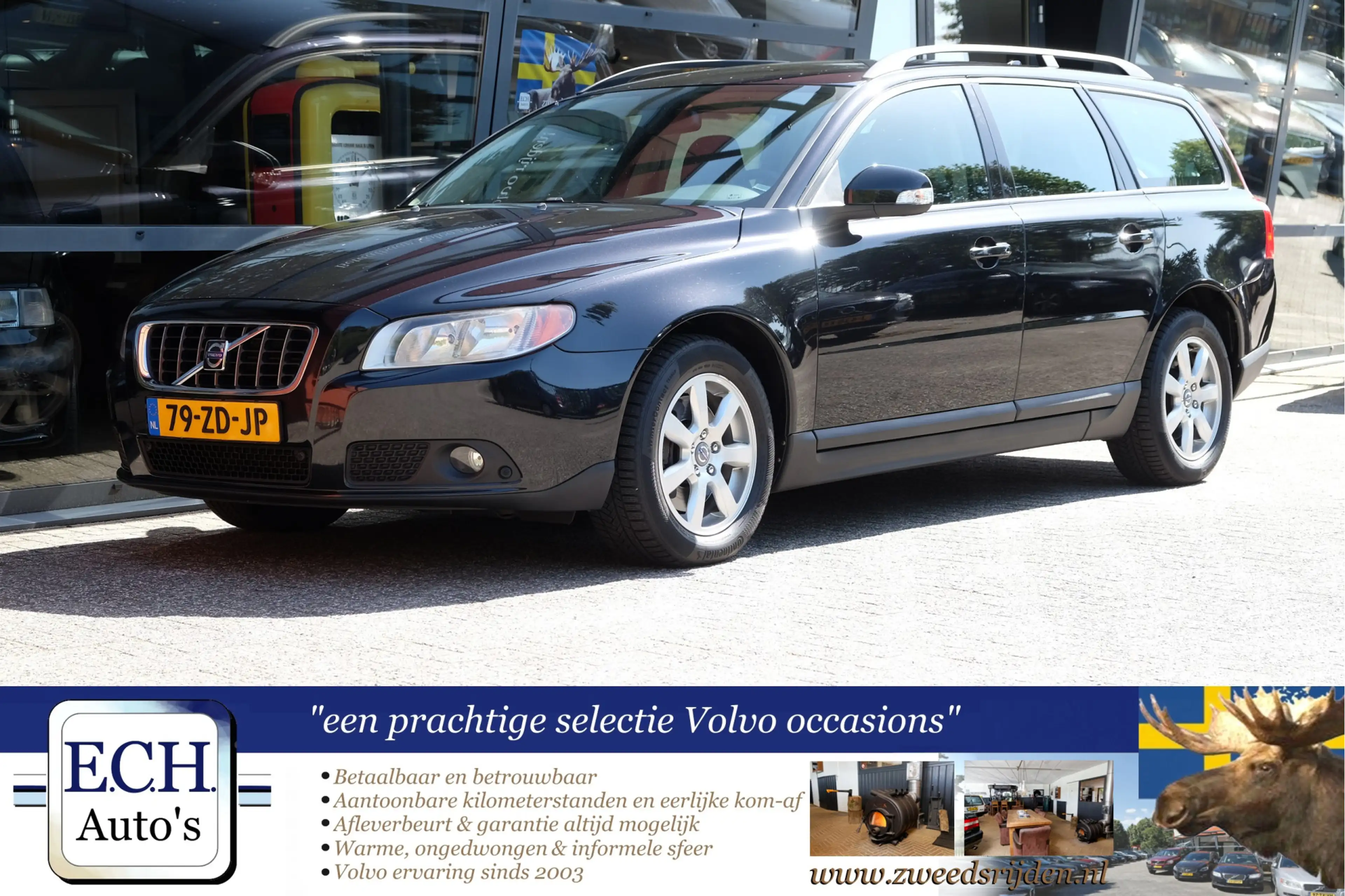 Volvo V70 2.5T 200 pk Aut. Leer, Dealer onderhouden — photo 6