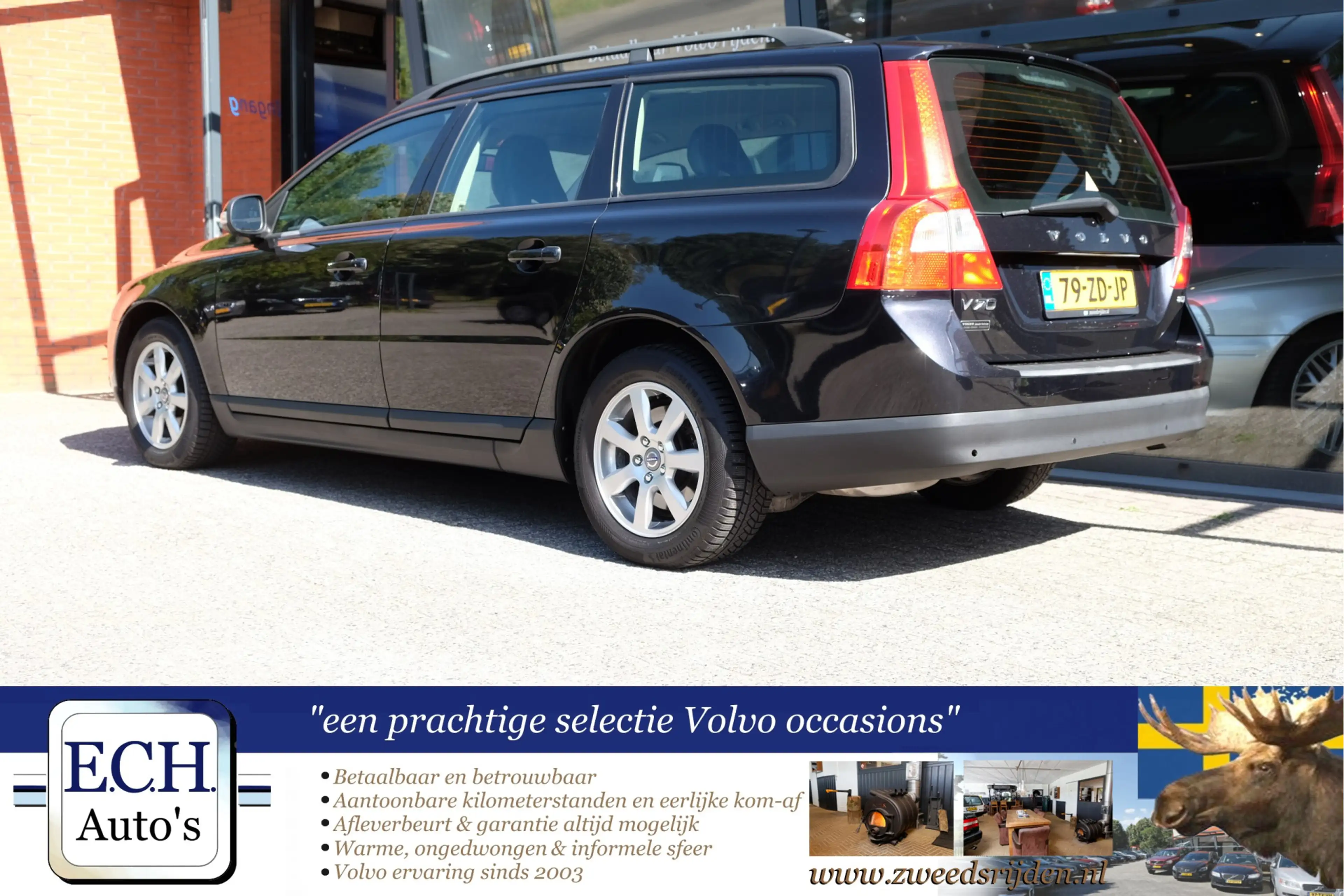 Volvo V70 2.5T 200 pk Aut. Leer, Dealer onderhouden — photo 4