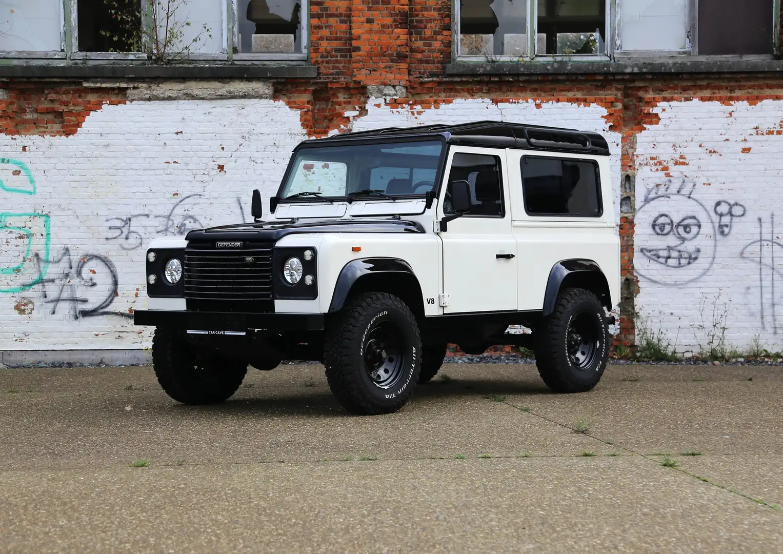 Land Rover Defender 90 Weiß - 1
