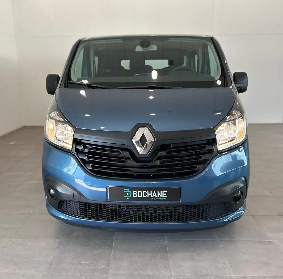 Renault Trafic 1.6 dCi T29 L2H1 DC Turbo2 Energy DUBBEL CABINE | Azul - 2