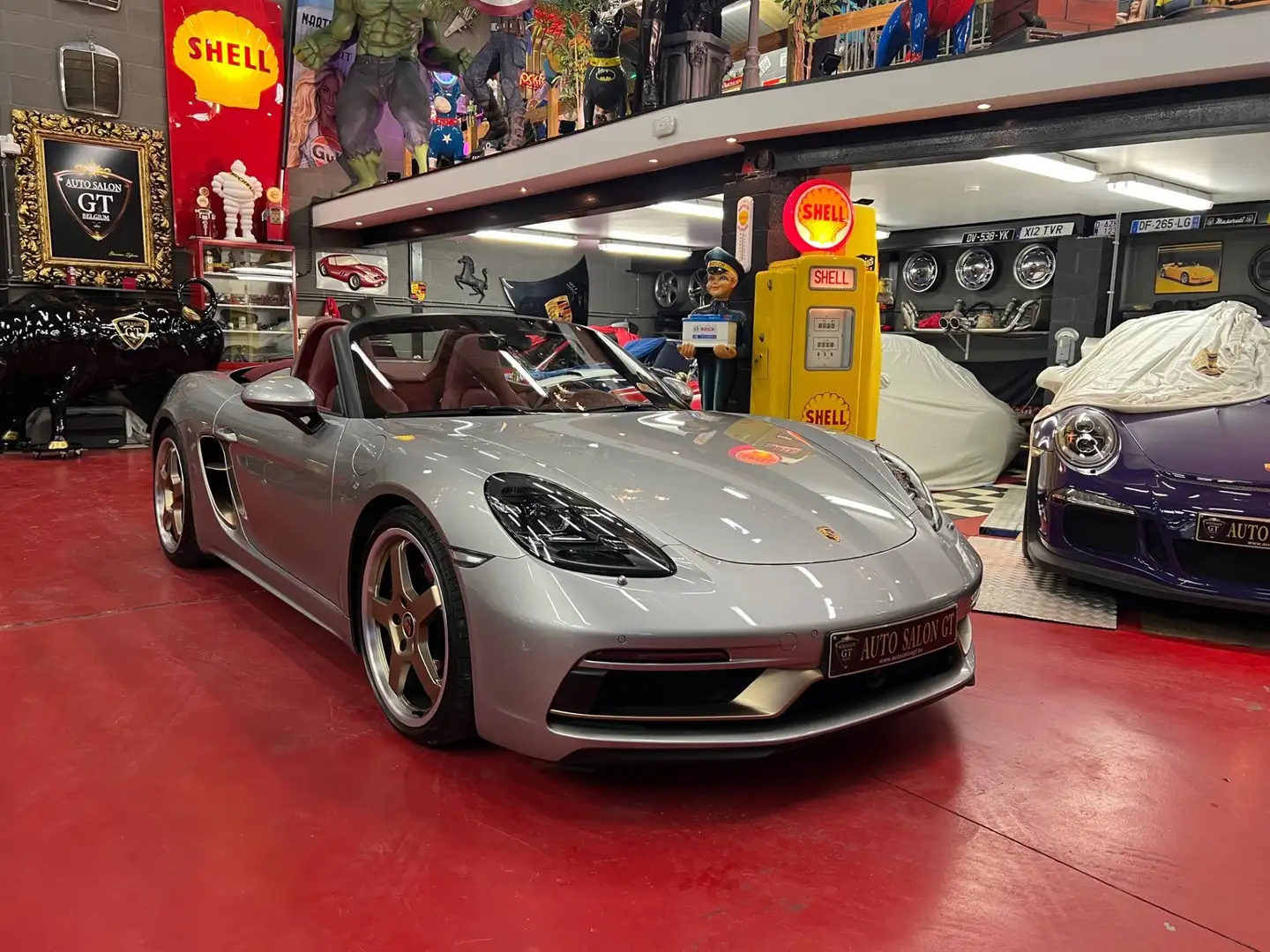 Porsche 718 Boxster 4.0 GTS 25 Years PDK Limited Edition siva - 1
