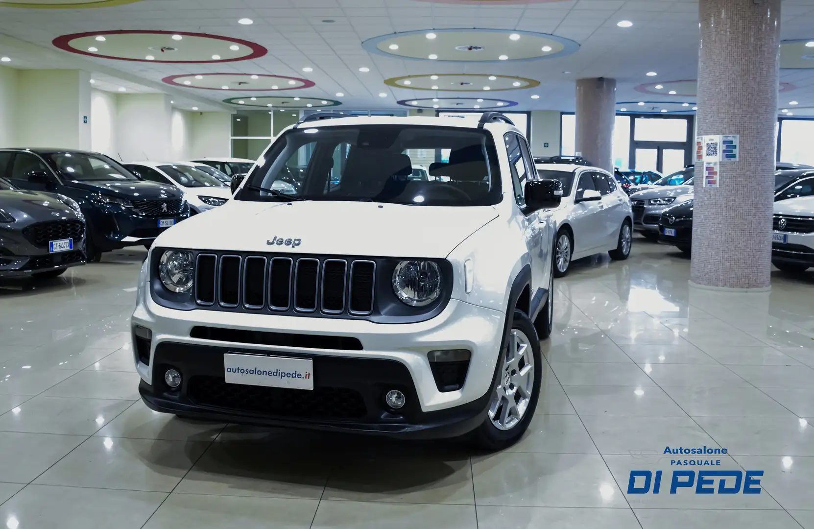 Jeep Renegade Renegade 1.5 turbo t4 mhev Limited  130cv Bianco - 1