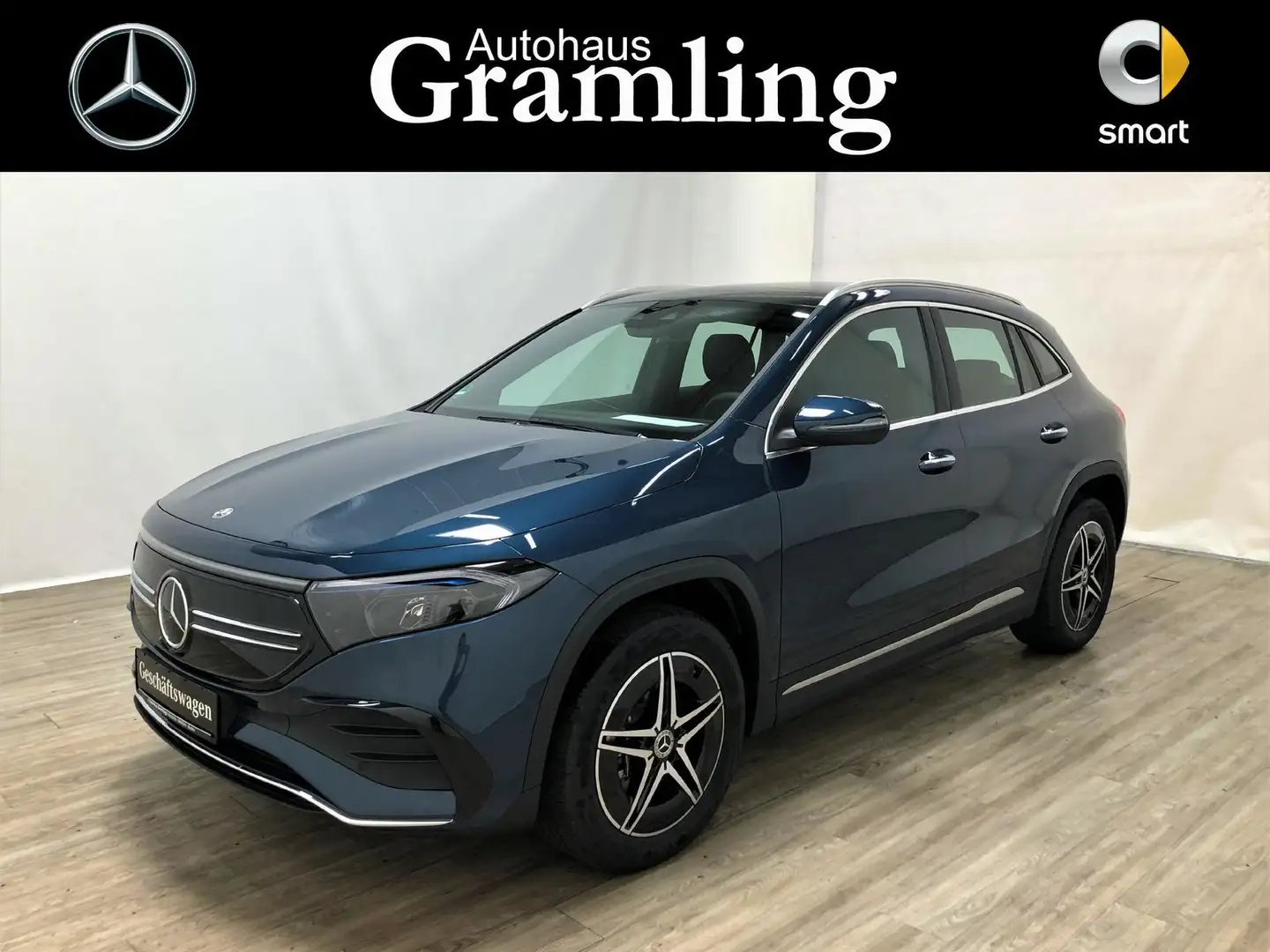 Mercedes-Benz EQA 250 AMG Kamera*AHK*Pano*LED*Distr*el. Heckkl Blau - 1