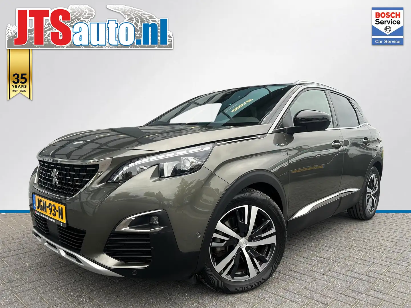 Peugeot 3008 1.6 PHEV 225pk GT, Leder, Carplay, Trekhaak, Camer Gris - 1