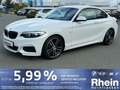BMW 218 i Coupé M Sport LED NAVIPROF harman/kardon Blanc - thumbnail 1