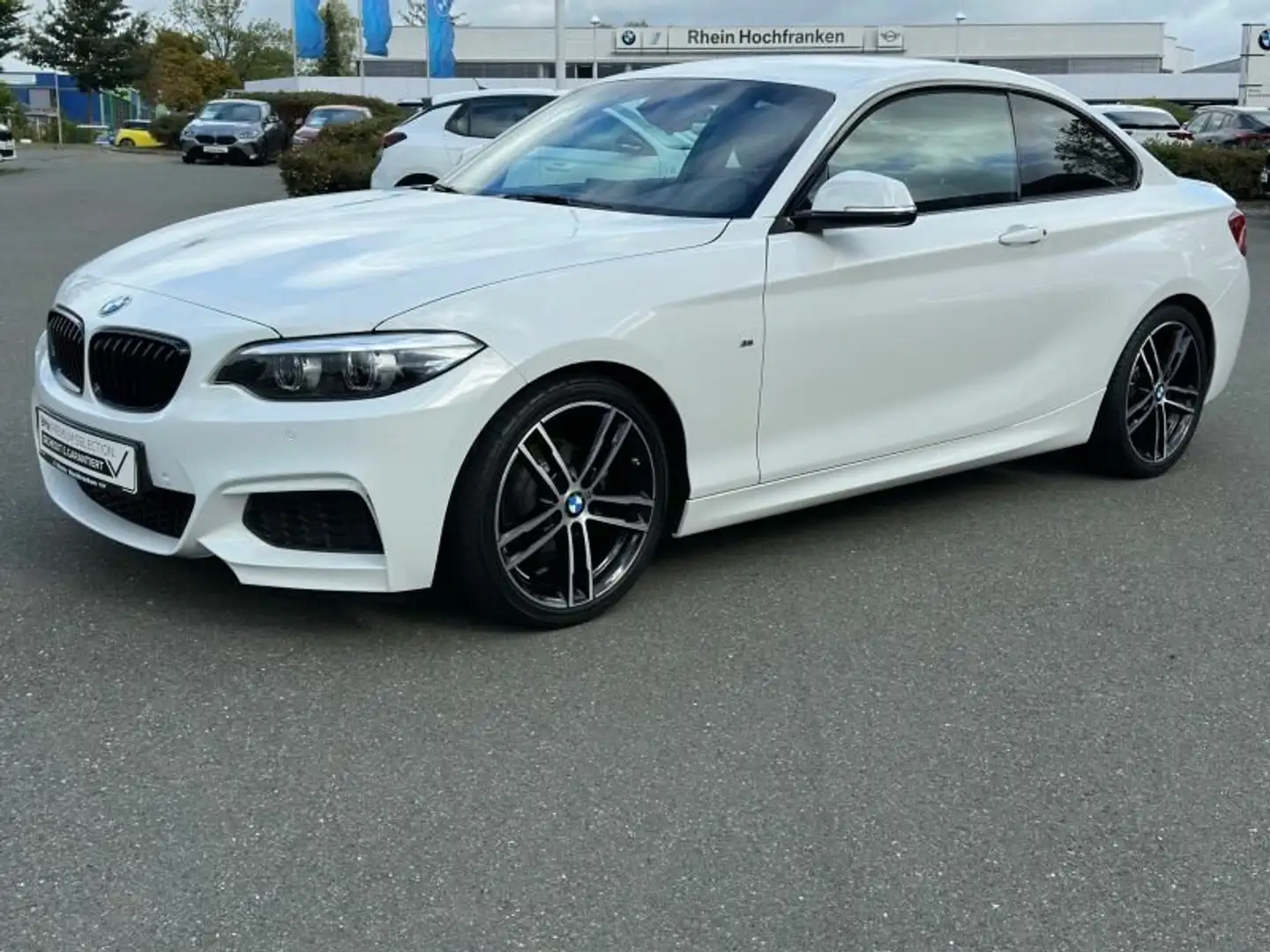 BMW 218 i Coupé M Sport LED NAVIPROF harman/kardon Blanc - 2