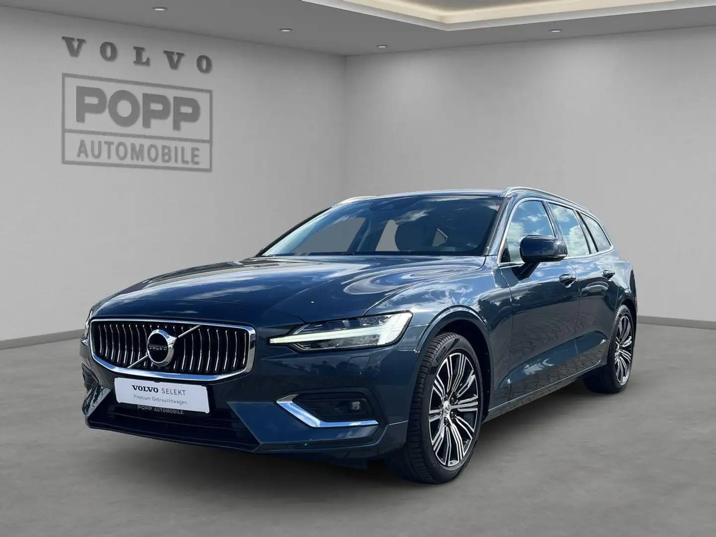 Volvo V60 T5 FWD Inscription CAM LED LEDER NAV SHZ Bleu - 1