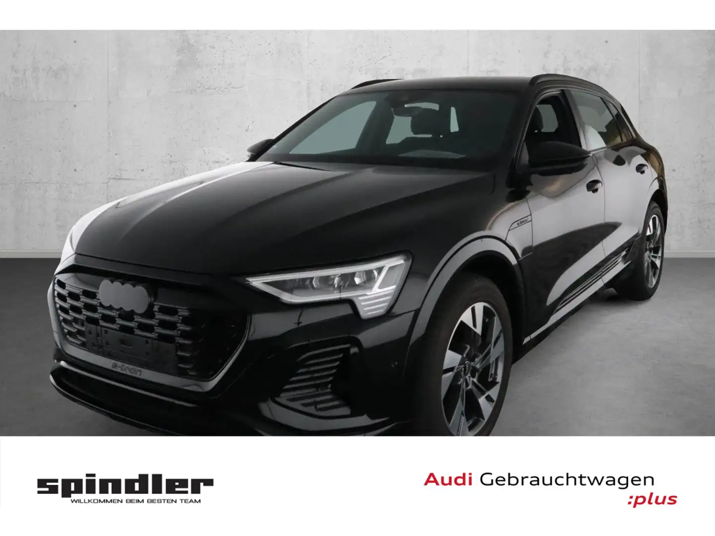 Audi Q8 e-tron S-Line 50 quattro / Matrix, Air, 360° Schwarz - 1