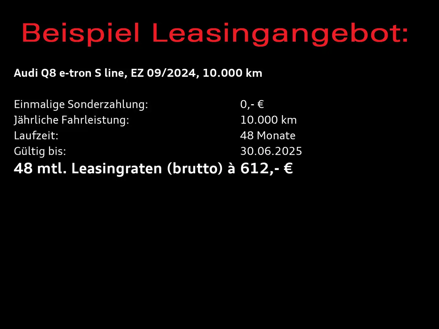 Audi Q8 e-tron S-Line 50 quattro / Matrix, Air, 360° Negro - 2