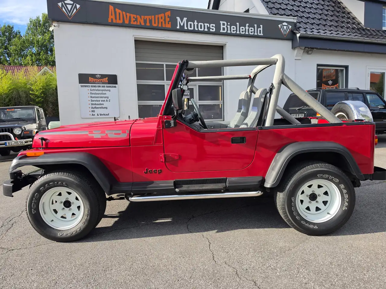 Jeep Wrangler 4,2 L 1.Hand 33.000km " Sammlerfahrzeug !", foto 3