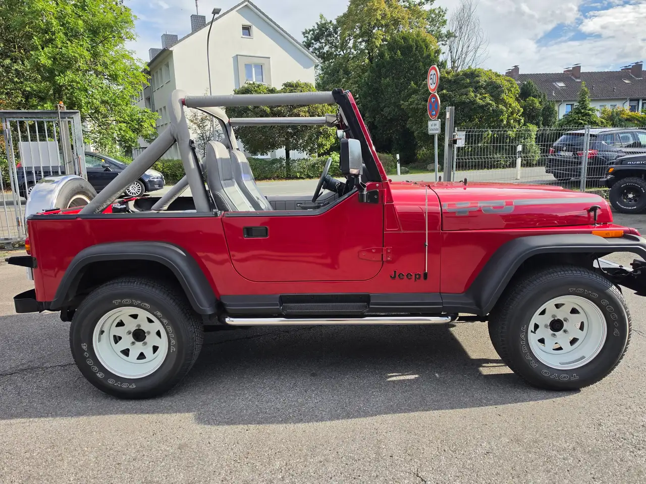 Jeep Wrangler 4,2 L 1.Hand 33.000km " Sammlerfahrzeug !", foto 12