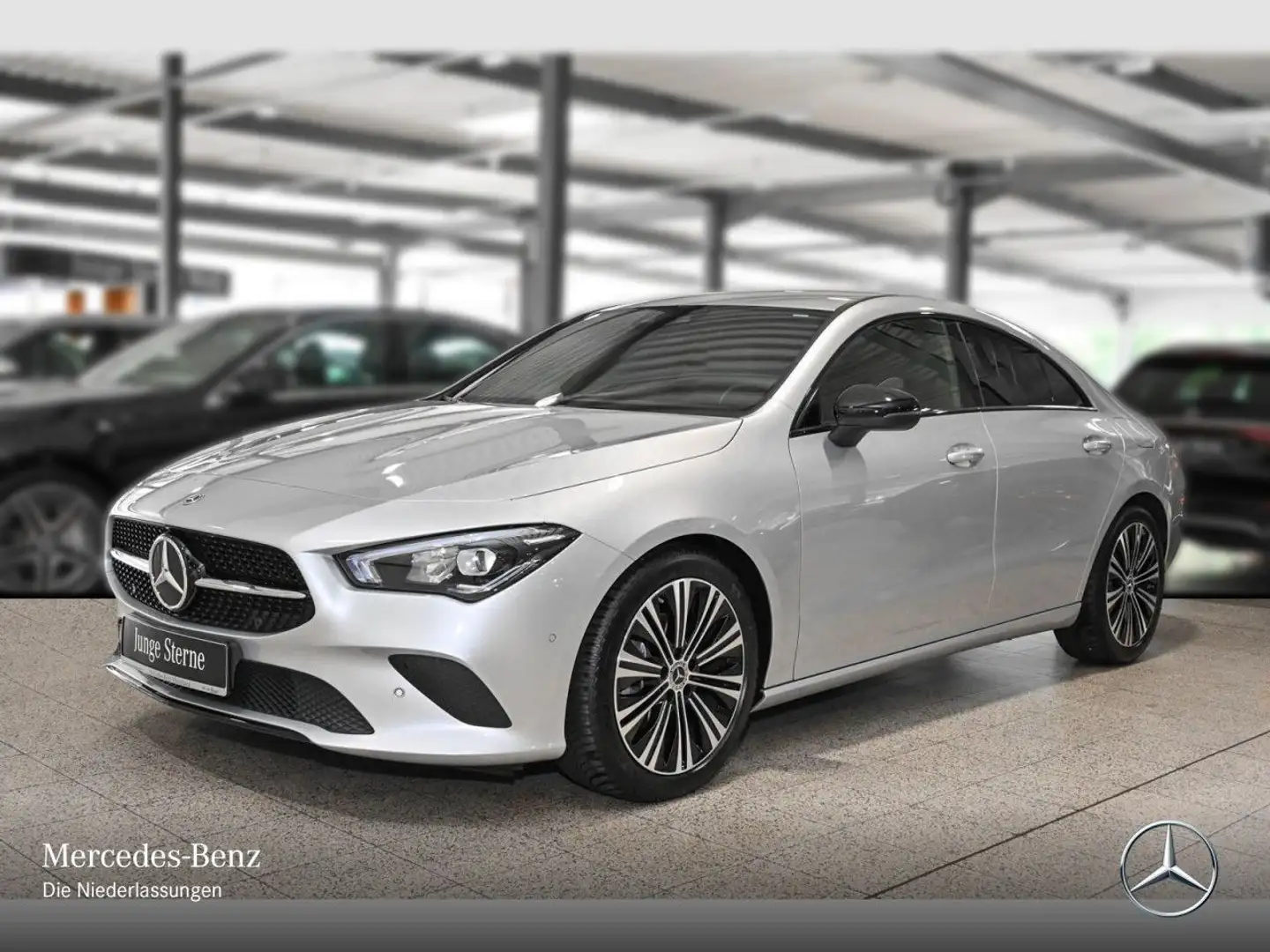 Mercedes-Benz CLA 180 PROGRESSIVE+NIGHT+LED+KAMERA+TOTW+7G Silber - 2