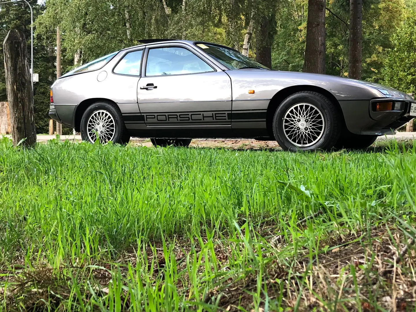 Porsche 924 924 2.0 Targa Grey - 1