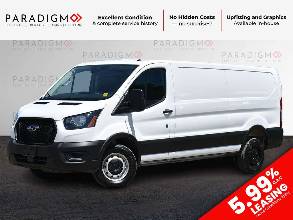 White 2025 Ford Transit Cargo Van Rear-Wheel Drive Automatic