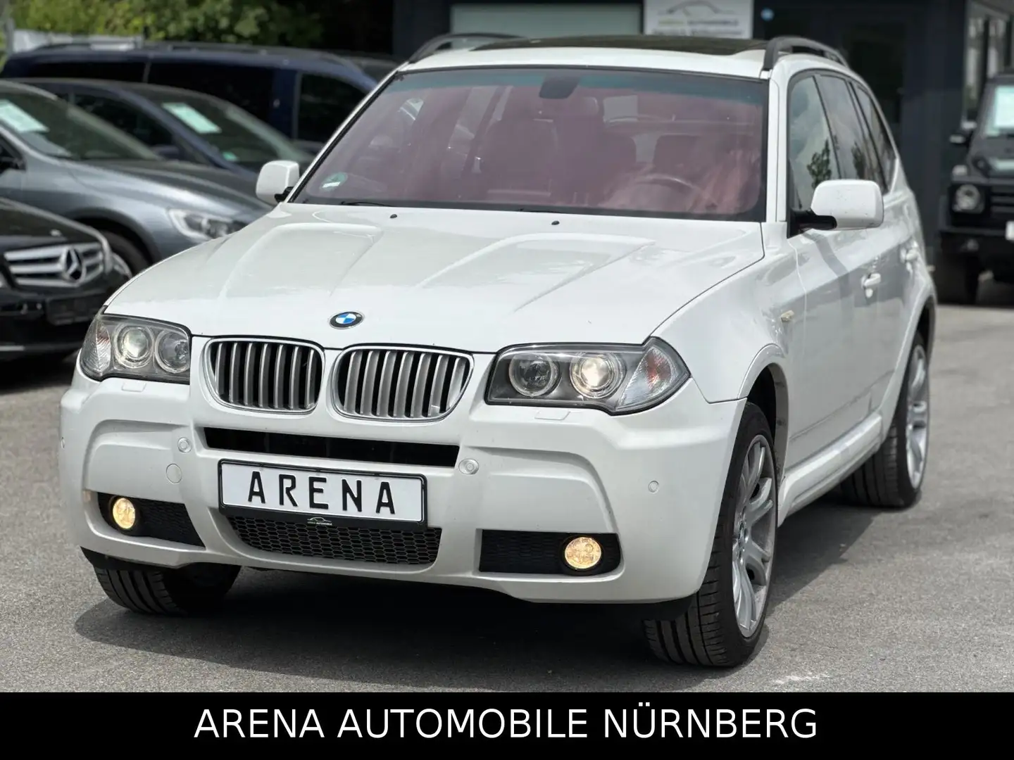 BMW X3 20d M-Paket*Automatik*Xenon*Panorama*Ahk*Navi Weiß - 1