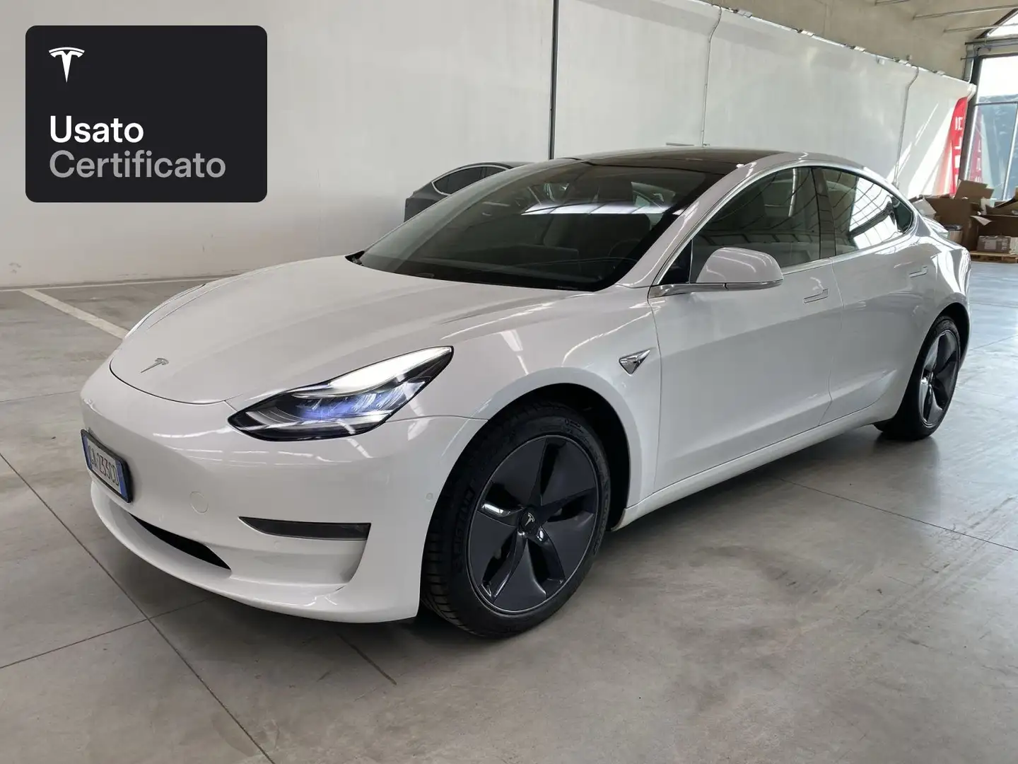 Tesla Model 3 Long Range AWD Blanc - 1