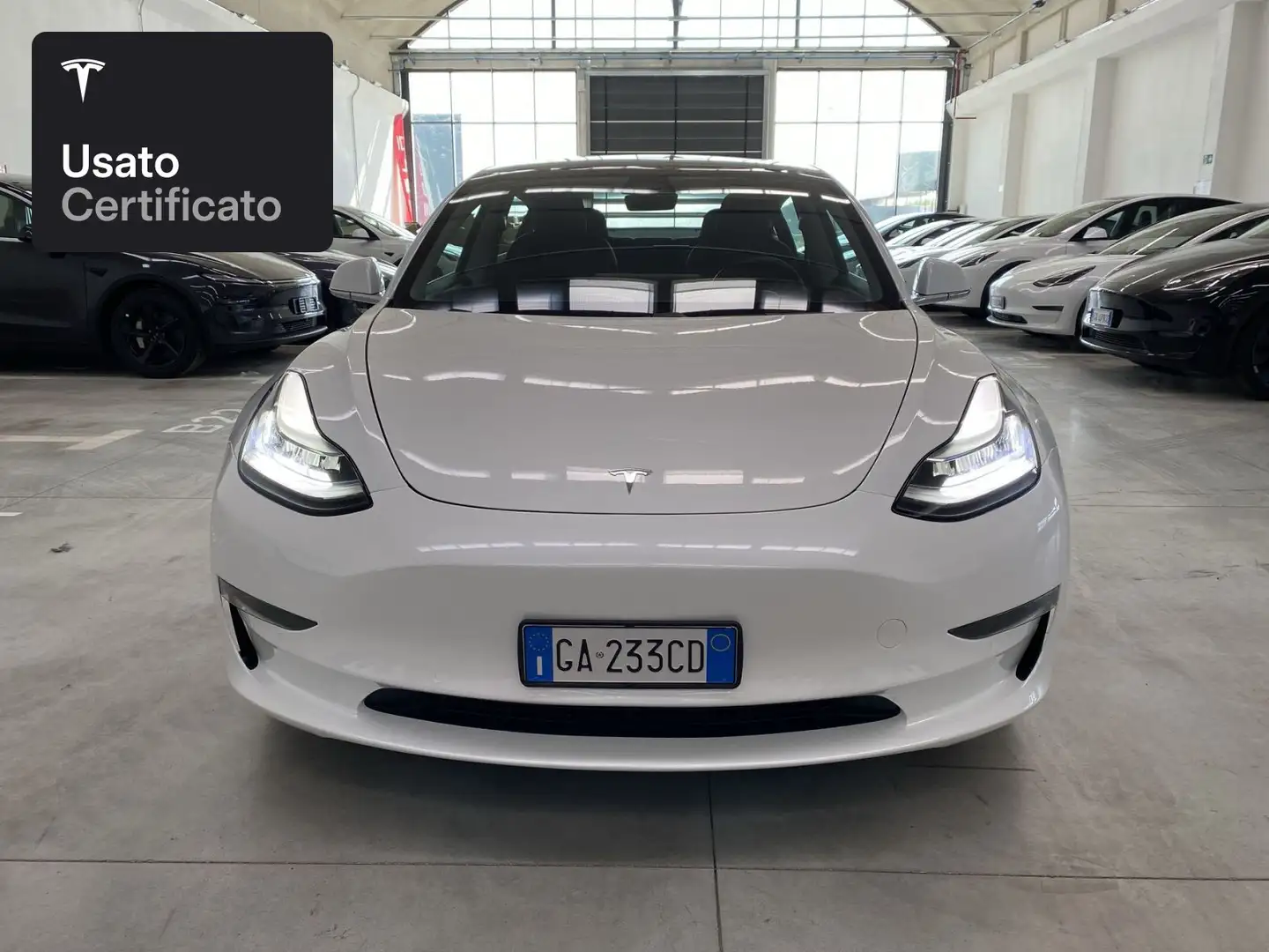 Tesla Model 3 Long Range AWD Blanc - 2