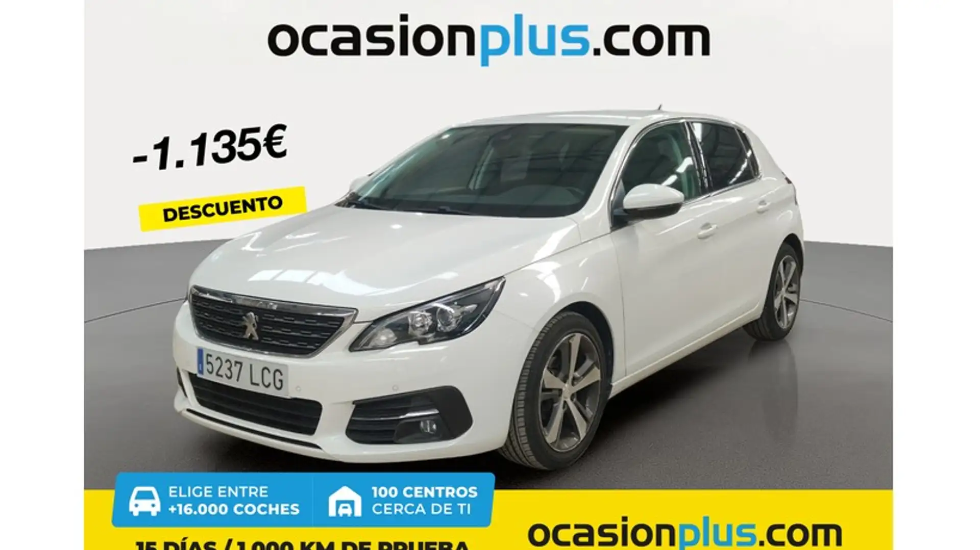 Peugeot 308 1.2 PureTech S&S Allure 110 Blanco - 1