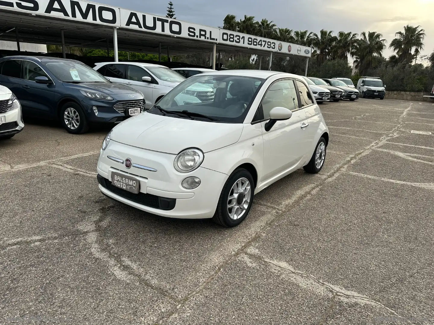 Fiat 500 1.2 Lounge Blanco - 1