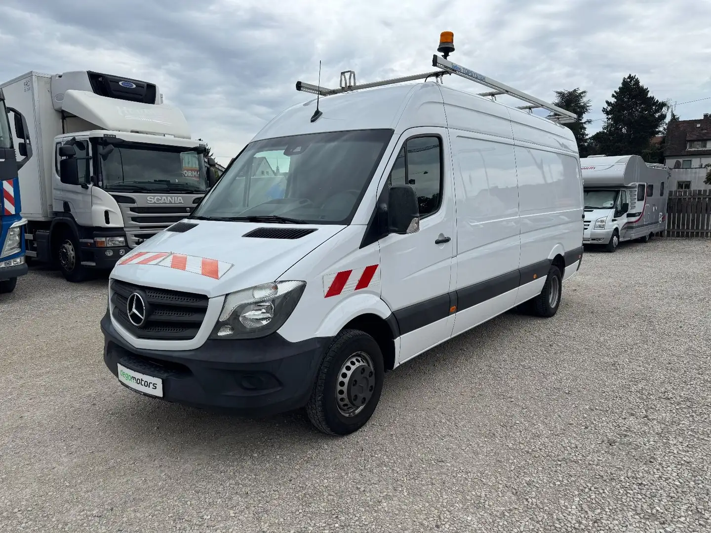 Mercedes-Benz Sprinter 516 CDI Maxi*KLIMA*WERKSTATTEINBAU* Wit - 1
