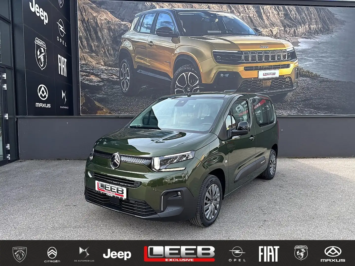 Citroen Berlingo BlueHDi 100 S&S Plus M inkl. Winterpaket, Visio... Grün - 1